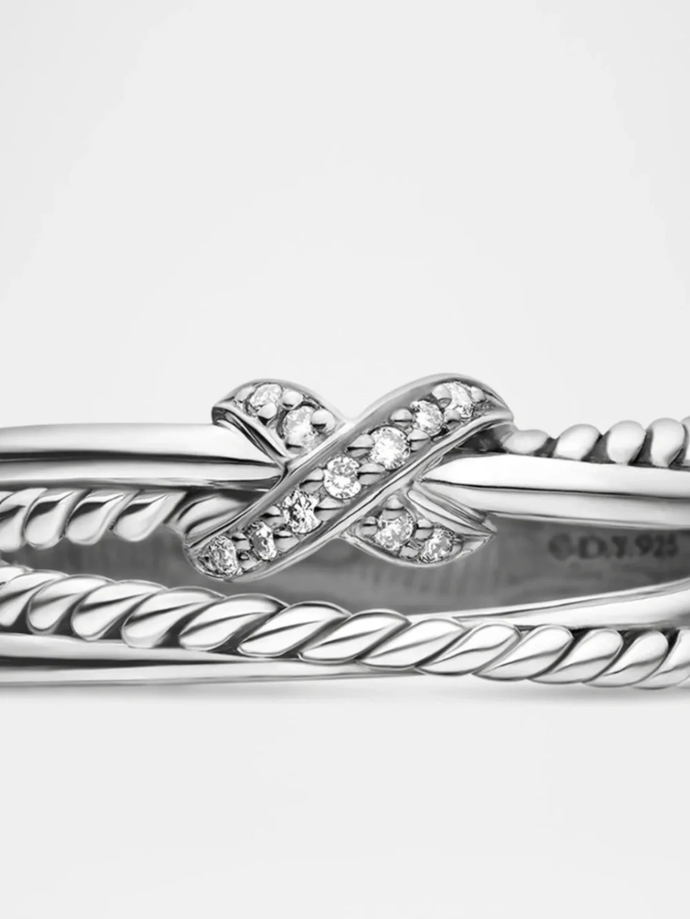 David Yurman Women's Crossover X Ring